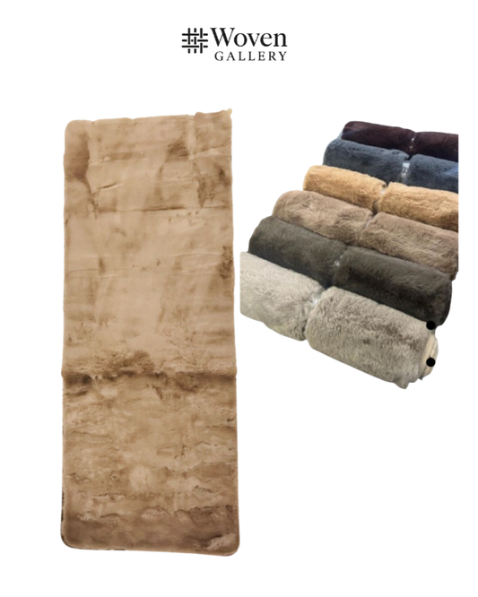 Runner Rug Soft Fabric 2x5Ft (5 Colours) - WOVEN GALLERY